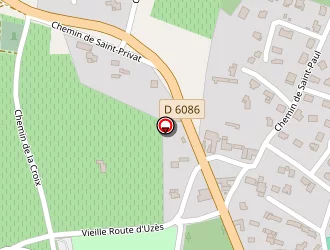 Carte de Agence Postale à Pouzilhac