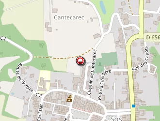 Carte de La Poste à Sos