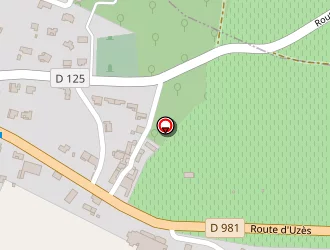 Carte de Rouveyrolles Transport à Baron