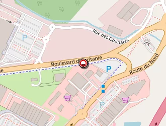 Carte de E.leclerc Drive à Montauban