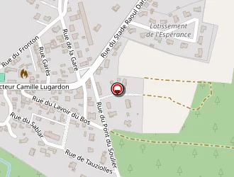 Carte de Pompiers à Brocas