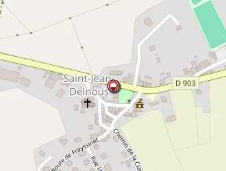 Carte de Ecole à Saint-jean-delnous