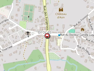 Carte de Finelle Eric à Brocas