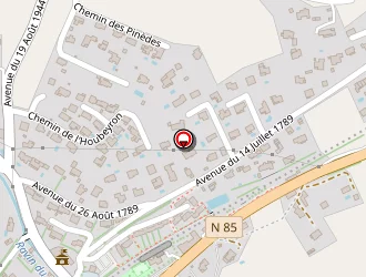 Carte de La Poste à Mallemoisson