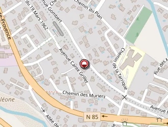 Carte de Moraglia René à Malijai