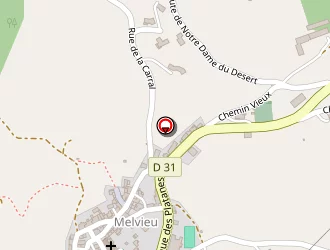 Carte de Deligny Marc à Saint-victor-et-melvieu