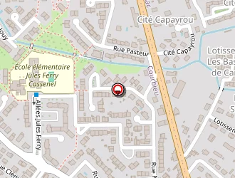 Carte de Castel Moto à Castelsarrasin