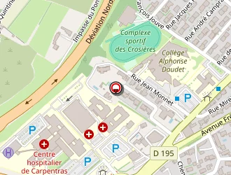 Carte de Hôtel Safari à Carpentras