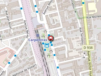 Carte de Century 21 Agence Du Mont Ventoux à Carpentras