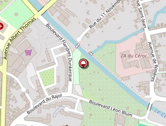 Carte de Esthegym à Carmaux