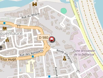 Carte de Anastasy Denis à Roquemaure