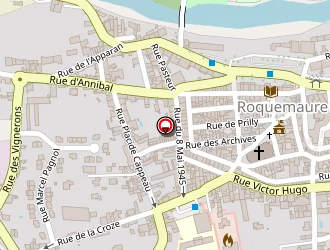 Carte de Hôtel Restaurant Le Clément V à Roquemaure