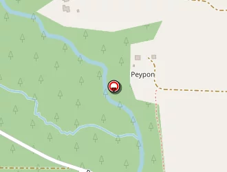 Carte de Lesbats Charpentes à Brocas