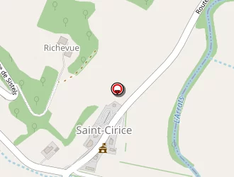 Carte de Au Grand Champ à Saint-cirice