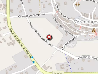 Carte de Les Cinq B à Vézénobres