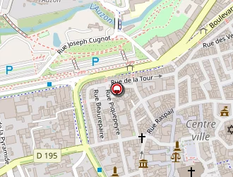 Carte de Carrefour City Carpentras à Carpentras