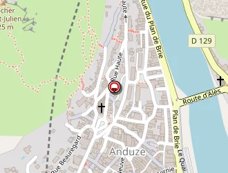 Carte de Anduze Optique à Anduze