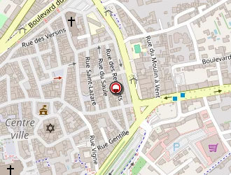 Carte de Centre De Secours Principal à Carpentras