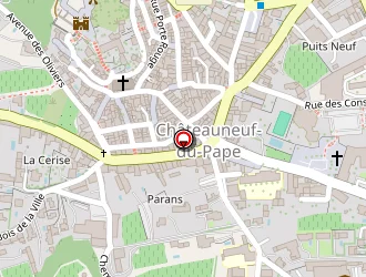 Carte de Fratellino à Châteauneuf-du-pape