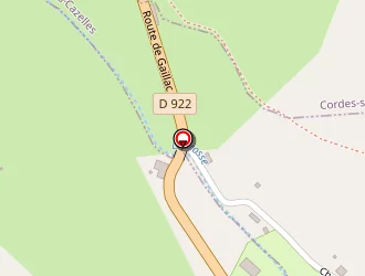 Carte de Tp Batiment à Livers-cazelles