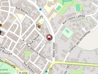 Carte de Ducasse Claudette à Mézin