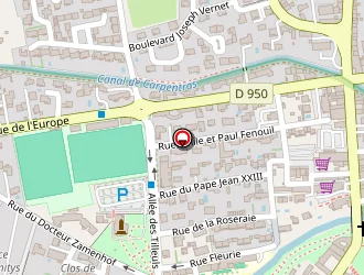 Carte de Telito à Carpentras