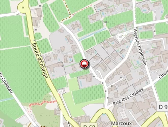 Carte de Curé à Châteauneuf-du-pape