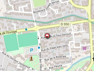 Carte de Saint Bernard à Carpentras