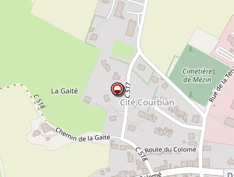 Carte de Petit Casino à Mézin