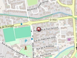 Carte de Norbert Dentressangle Nd Logistics à Monteux