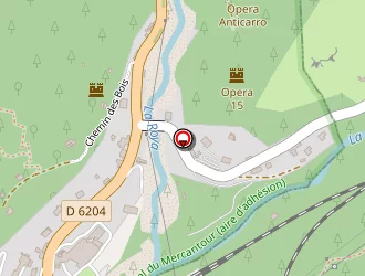 Carte de Ecole Primaire Saint Dalmas à Tende