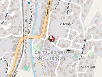 Carte de Savetier Caroline à Saint-georges-de-luzençon