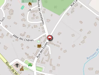 Carte de La Poste à Onesse-et-laharie