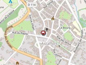 Carte de Khalkhal Djema à Astaffort