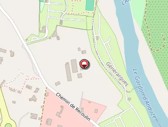 Carte de La Régalière à Anduze