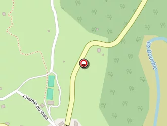 Carte de L'etape De Dourbies En Cevennes à Dourbies