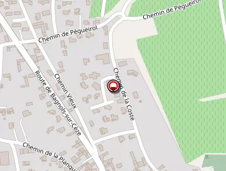 Carte de Cheminées Services à Saint-geniès-de-comolas