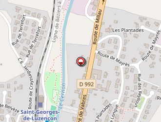 Carte de Zoen à Saint-georges-de-luzençon