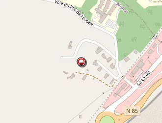 Carte de Taxi Ambulances Dignoises à Aiglun