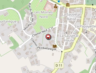 Carte de Lancien Marc à Auvillar