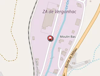 Carte de Aveyron Fermetures à Saint-georges-de-luzençon