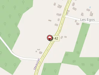 Carte de La Poste à Meauzac