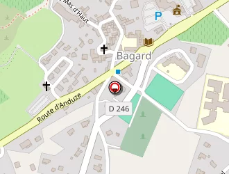 Carte de Maurin Odile à Bagard