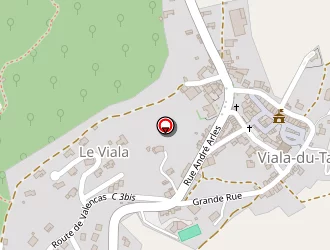 Carte de Complexe Sportif à Viala-du-tarn