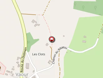 Carte de Lebé Rénovation Bâtiment à Vaour