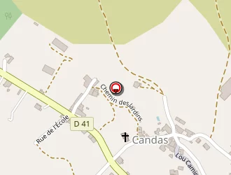 Carte de Aussibal Benoît à Montjaux