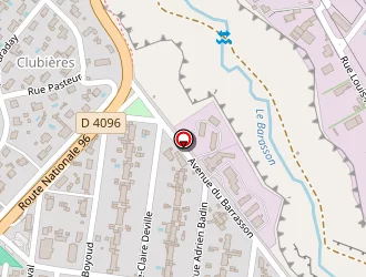 Carte de Services Techniques à Château-arnoux-saint-auban