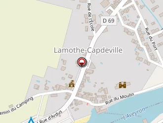 Carte de Genibredes Francis à Lamothe-capdeville