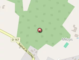 Carte de La Maison De Mezos à Mézos