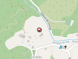 Carte de Moulin De Corbès à Corbès